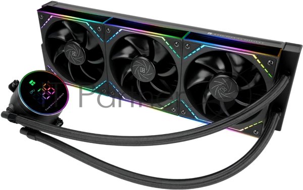Система жидкостного охлаждения Thermalright Frozen Magic 360 Digital V2 ARGB Soc-AM5/AM4/1200/1700/1851 черный 4-pin 28dB Al LCD Ret (F-MAGIC-360-DIGITAL-BL-ARGB-V2)