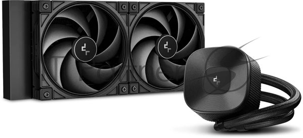 Система жидкостного охлаждения Deepcool LE240 V2 Zero Dark Soc-AM5/AM4/1200/1700/1851 черный 4-pin 28.2-31.6dB Al 220W 1359gr Ret (R-LE240ZERO-BKLNMD-G-1)