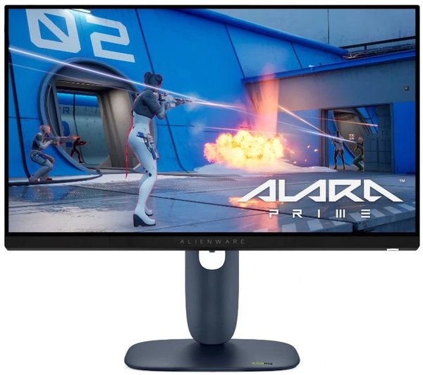 Монитор 24.5" Dell Alienware AW2525HM IPS 1920x1080, 320 Гц, 1 мс, 16:9, 400 кд/м², 2xHDMI 2.1, DP 1.4, USB Hub (2x USB), HDR10, FreeSync Premium, G-Sync Compatible, черный