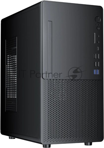 Компьютерный корпус Accord ACC-U02B OFFICE черный без БП mATX 2xUSB2.0 2xUSB3.0 2xUSB3.1 audio