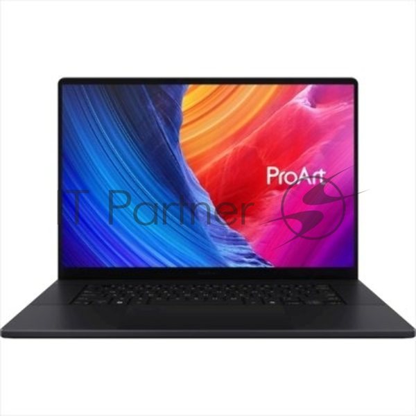Ноутбук ASUS ProArt P16 H7606WM-RJ112X 16"(2880x1800 OLED)/Touch/AMD Ryzen AI 9 HX 370(2Ghz)/32768Mb/2TbPCISSDGb/noDVD/Ext:nVidia GeForce RTX 5060(8192Mb)/Cam/BT/WiFi/90WHr/war 1y/1.85kg/Nano Black/Win11Pro + алюм корп; DialPad
