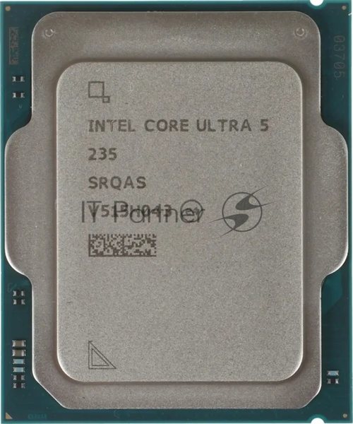 Процессор Intel Core Ultra 5 235 Soc-1851 3.4GHz OEM