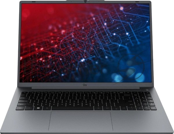 Ноутбук IRU Tactio 16ARB Ryzen 5 5500U 16Gb SSD512Gb Intel UHD Graphics 16" IPS FHD (1920x1080) Windows 11 Pro grey WiFi BT Cam 4825mAh (2110097)
