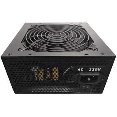 Блок питания PowerMan PM-650ATX-APFC, 650Вт, 80+ Bronze, 120мм, немодульный, черный