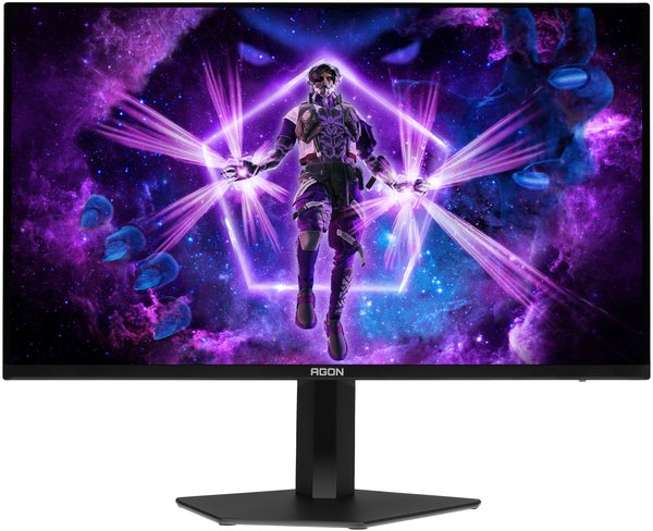 Монитор 31.5" AOC AGON PRO AG326UD QD-OLED 3840x2160, 165 Гц, 0.03 мс, 16:9, 1000 кд/м², 2xHDMI 2.1, DP 1.4, 3.5 Jack, USB Hub (3x USB 3.1), динамики (2x8 Вт), HDR10, Adaptive-Sync, G-Sync Compatible, черный