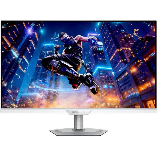 Монитор 27" Gigabyte M27Q2 ICE EK IPS 2560x1440, 200 Гц, 1 мс, 16:9, 350 кд/м², 2xHDMI 2.0, DP 1.4, USB-C (PD 18 Вт), 3.5 Jack, USB Hub (3x USB 3.2), DisplayHDR 400, G-Sync Compatible, белый