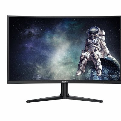 Монитор 27" Dahua DHI-LM27-E240C VA 1920x1080, 240 Гц, 1 мс, 16:9, 350 кд/м², HDMI 2.0, DP 1.4, 3.5 Jack, HDR10, изогнутый экран (1500R), черный