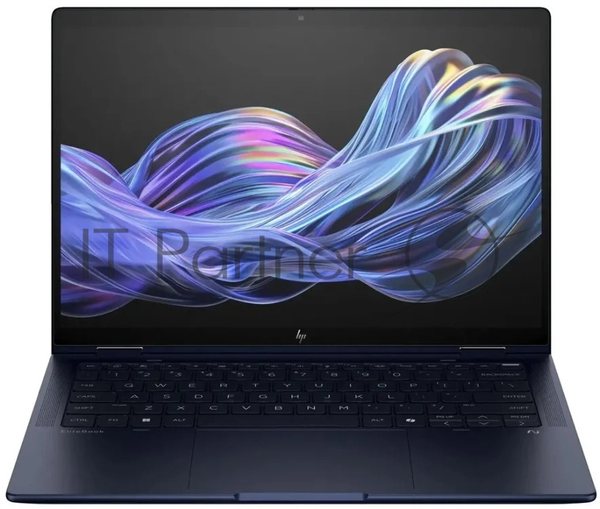 Ноутбук HP EliteBook X Flip G1i U7-258V,14" WUXGA (1920x1200) (Англ.кл.) IPS Touchscreen 400cd IR AG,32Gb LPDDR5x-8533,1Tb SSD NVMe,56Wh,!ENG! Kbd Backlit,1.4kg,Blue,1y,Win11Pro