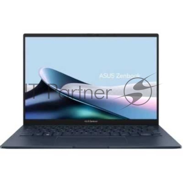 Ноутбук ASUS Zenbook 14 UX3405CA-PP1158 Intel Core Ultra 7 255H/LPDDR5X 16GB/1TB SSD/Intel Arc Graphics/14" OLED WQXGA+(WQ+) 2880X1800 16:10, WiFi 7+BT 5.4/Without OS/1.20 kg/Ponder Blue