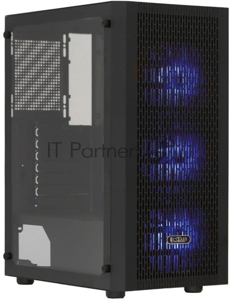 Корпус PcCooler MA100 MESH BK черный без БП ATX 3x120mm 1xUSB2.0 1xUSB3.0 audio bott PSU