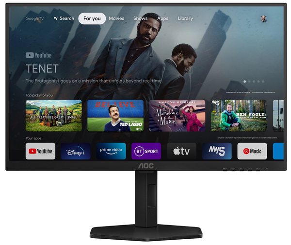 Монитор 27" AOC Q27G4XY Fast VA 2560x1440, 180 Гц, 0.3 мс (MPRT), 16:9, 450 кд/м², 2×HDMI 2.0, DP 1.4, 3.5 Jack, HDR10 (DisplayHDR 400), FreeSync, черный с красным