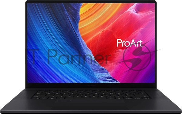 Ноутбук Asus ProArt P16 H7606WW-SE009X Ryzen AI 9 HX 370 64Gb SSD2Tb NVIDIA GeForce RTX5080 16Gb 16" OLED Touch 4K (3840x2400) Windows 11 Pro черный WiFi BT Cam (90NB17F1-M00250)