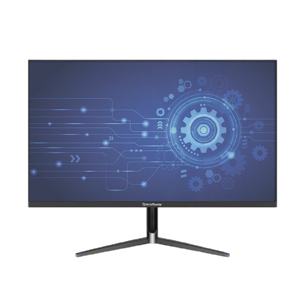 Монитор 27" Kraftway KraftView KV-470 IPS 1920x1080, 60 Гц, 5 мс, 16:9, 250 кд/м², VGA, HDMI, DP, 3.5 Jack, динамики, HDR10, FreeSync, черный, в реестре Минпромторга