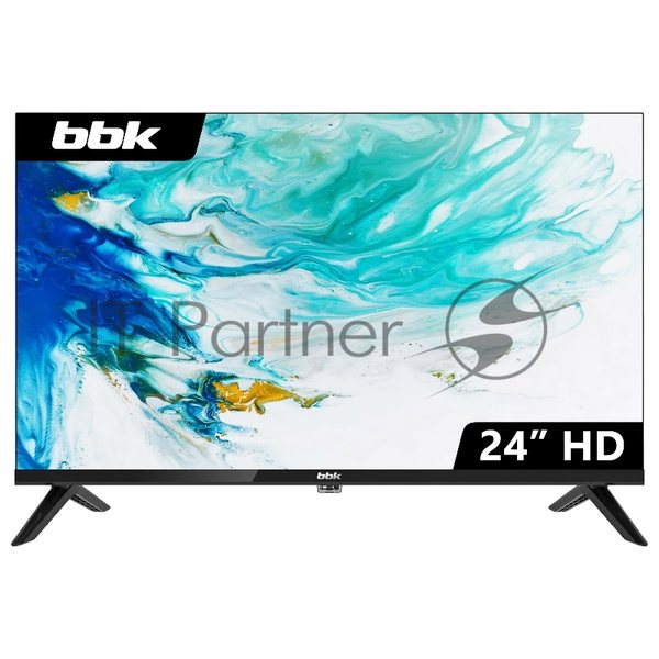 Телевизор BBK 24" 24LEM-1033/TS2C (B) черный DLED HD 60Hz