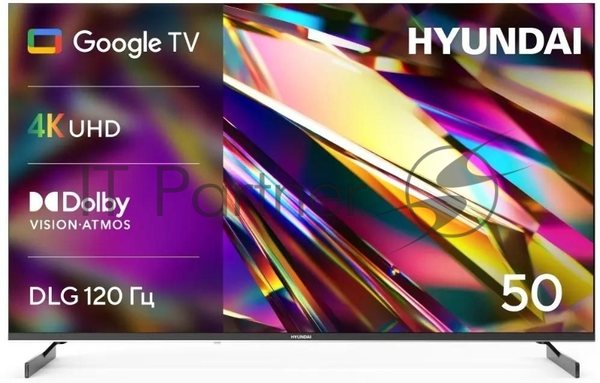 Телевизор Hyundai 50" H-LED50BU7011 черный LED 4K UHD 60Hz Smart TV 2GB/16GB