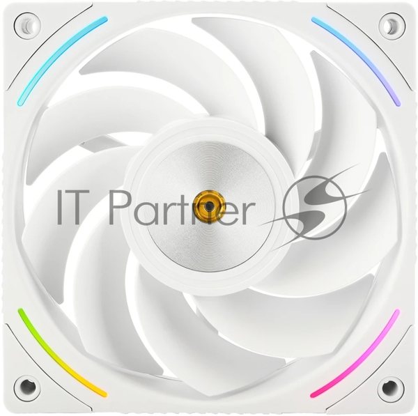 Кулер для корпуса Thermalright TL-K12RW Reverse (120x120x25mm, 4-pin PWM, ARGB, 69CFM, 27dBA, 2150RPM, White)