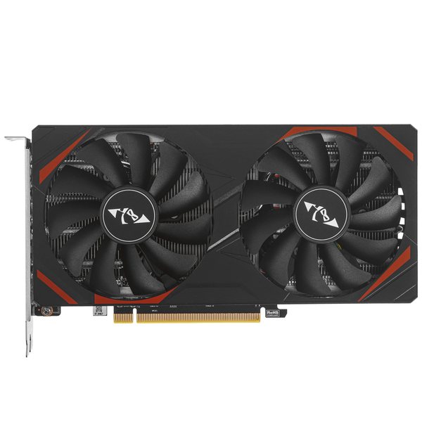 Видеокарта Sinotex AMD Radeon RX 7600 Ninja, 8 GB GDDR6, 128 bit, 3xDisplayPort, HDMI, GPU 1720 MHz