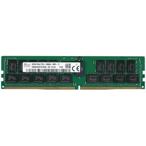 Оперативная память Hynix, DDR4, 32GB (1x32GB), 2666 MHz, CL19, без радиатора
