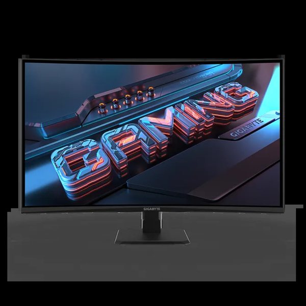 Монитор 31.5" Gigabyte GS32QCA EU VA 2560x1440, 180 Гц, 1 мс (MPRT), 16:9, 250 кд/м², изогнутый (1500R), 2×HDMI 2.0, DP 1.4, 3.5 Jack, HDR Ready, FreeSync, черный