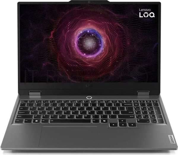 Ноутбук LENOVO LOQ 15ARP9/15.6"/IPS/AMD Ryzen 5 7235HS/16Gb/512Gb SSD/NVIDIA GeForce RTX 4050 6Gb/noOS/серый/2.38kg