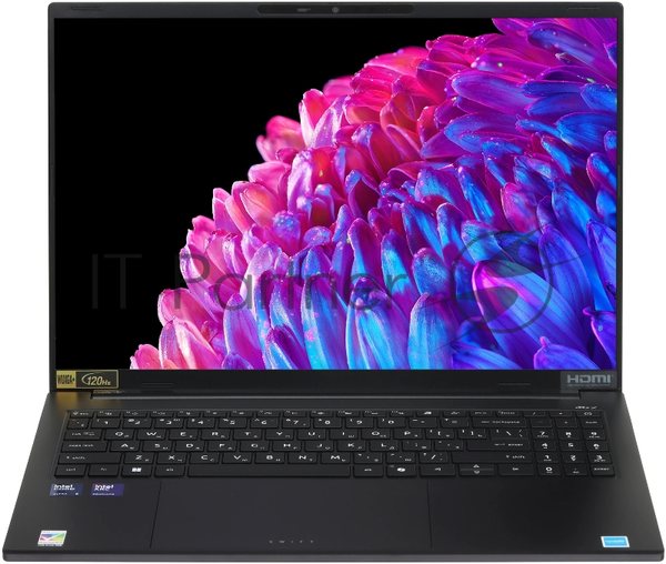 Ноутбук Acer Swift Go 16 SFG16-74-568D Intel Core Ultra 5 226V/16Gb/SSD1Tb/16"/OLED/WUXGA+/2048x1280/120Hz/NoOS/Black/1.52kg (NX.JNMCD.001)