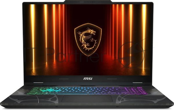 Ноутбук MSI Cyborg 17 B2RWFKG-283XRU Intel Core 7 240H/16Gb/SSD1Tb/RTX5060 8Gb (55W)/17.3"/IPS/FHD/1920x1080/144Hz/NoOS/Translucent Black/2.5kg (9S7-17U332-283)