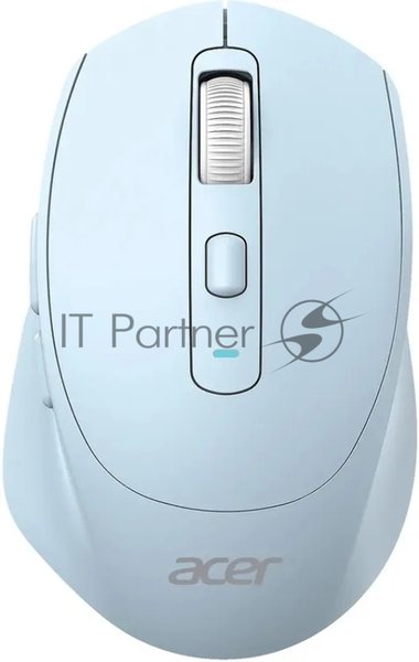 Мышь Acer OMR504 голубой оптическая 3200dpi silent беспров. BT/Radio USB 4but (ZL.MCE11.01E)