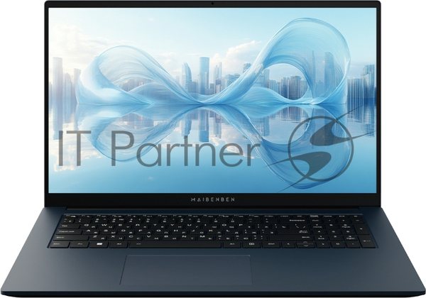 Ноутбук 17.3" MAIBENBEN Medio M17A Ryzen 7 5825U/16Gb/SSD512Gb/AMDRadeonGraphics/FHD/Win11/blue M17A