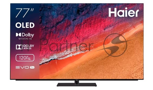 Телевизор Haier 77" DC0017M00RU S9 Pro черный OLED UHD 4K 120Hz Smart TV Android TV 3GB/32GB