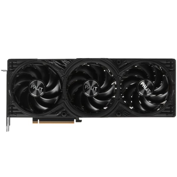 Видеокарта Palit GeForce RTX 5080 GamingPro OC V1, 16 GB GDDR7, 256 bit, 3xDisplayPort, HDMI, GPU 2295 MHz