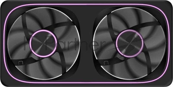 Вентилятор для корпуса Formula Air Fusion 2 Reverse ARGB 120х120x28 черный 4-pin 39.11дБ (упак.:2шт) (AIR FUSION 2 BK REVERSE) Ret
