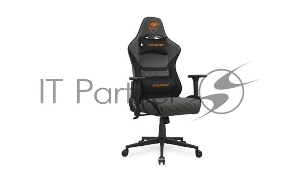 Кресло Cougar Armor One V2 Gray F серый, ткань, 4D подлокотники