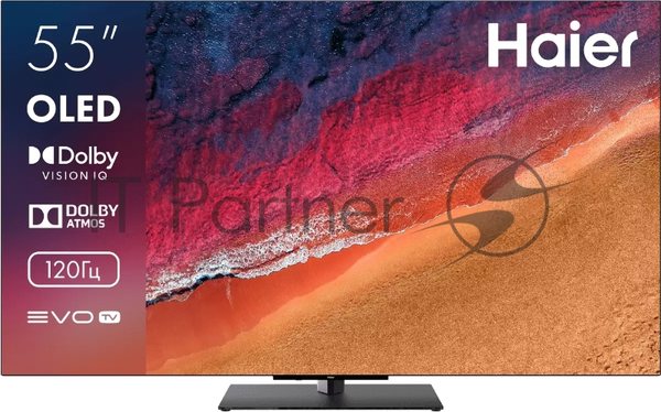 Телевизор Haier 55" DH1VMPD02RU S9 Pro черный OLED 4K UHD 120Hz Smart TV Android 11.0 3GB/32GB