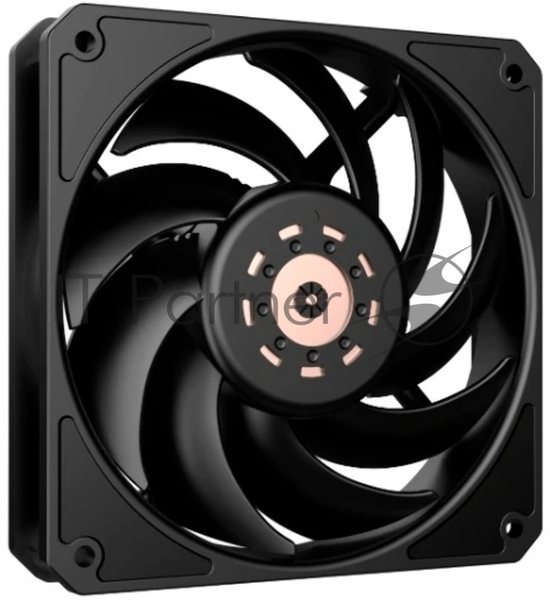 Вентилятор для корпуса Eurocase EU-FN120WL003 BL KF2150PBT-HDB Black,120 black fan,Bearing: HDB 4pin PMW female and male connector with brown box,3pcs