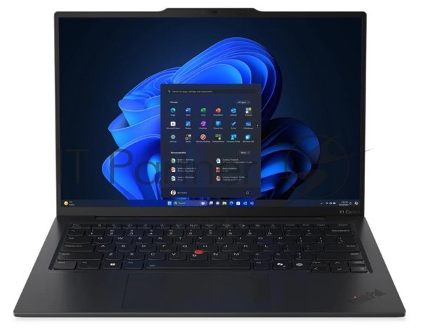 Ноутбук ThinkPad X1 Carbon Gen 13 Aura Edition 14" 2.8K (2880x1800) OLED 500N, Ultra 7 258V, 32GB Soldered LPDDR5x-8533, 1TB SSD M.2, Arc 140V, WiFi7, BT, TPM2, FPR, FHD+IR Cam, 57Wh, 65W USB-C, Win 11 Pro, 1