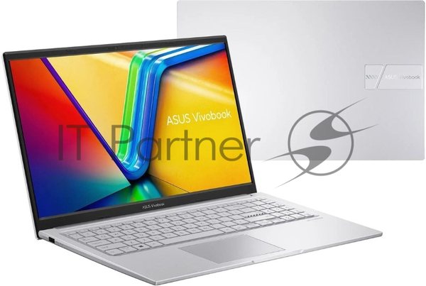 Ноутбук ASUS VivoBook X1504VA-BQ4060/15.6"/IPS/Intel Core 3 100U/16Gb/512Gb SSD/Intel Graphics/Windows 11 Pro/серебристый/1.7kg