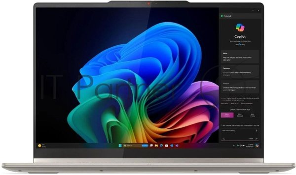 Ноутбук Lenovo Yoga 7 14AKP10/14"/OLED/AMD Ryzen AI 5 340/24Gb/1Tb SSD/AMD Radeon 840M/Windows 11 Pro/бежевый/1.38kg
