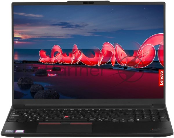 Ноутбук Lenovo ThinkPad E16 Gen 3 16" WUXGA (1920x1200) IPS 300N, Ultra 5 226V, 1x16GB SODIMM DDR5-5600, 512GB SSD M.2, Arc 140T, WiFi6E, BT, TPM2, FPR, FHD+IR Cam, 48Wh, 65W USB-C, NoOS, 1Y, 1.63kg
