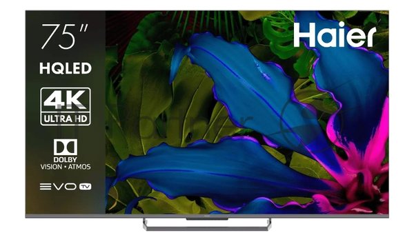 Телевизор Haier 75" DH1WVJD02RU S6 серый QLED 4K UHD 144Hz Smart TV 3GB/32GB