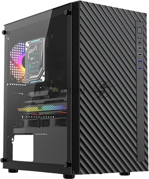 Корпус ACCORD ACC-508, Mini-Tower, чёрный