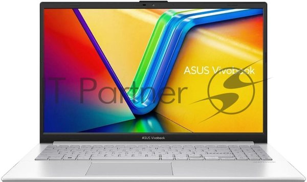 Ноутбук Asus Vivobook Go 15 E1504FA-BQ4328/15.6"/IPS/AMD Ryzen 5 40/16Gb/512Gb SSD/AMD Radeon 610M/без ОС/серебристый/1.63kg