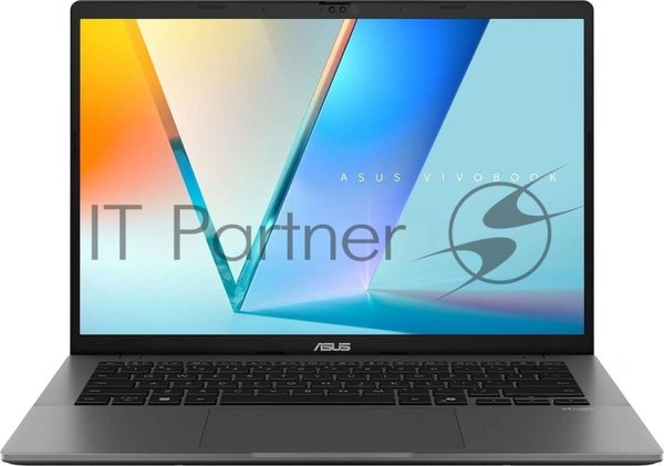 Ноутбук Asus VivoBook S14 S3407AA-SF075/14"/OLED/Intel Core Ultra 7 355/32Gb/1Tb SSD/Intel Graphics/без ОС/серый/1.4kg