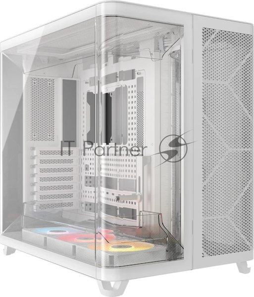 Корпус Corsair Air 5400 RS-R ARGB White, Midi-Tower, белый, 3 x 120 мм
