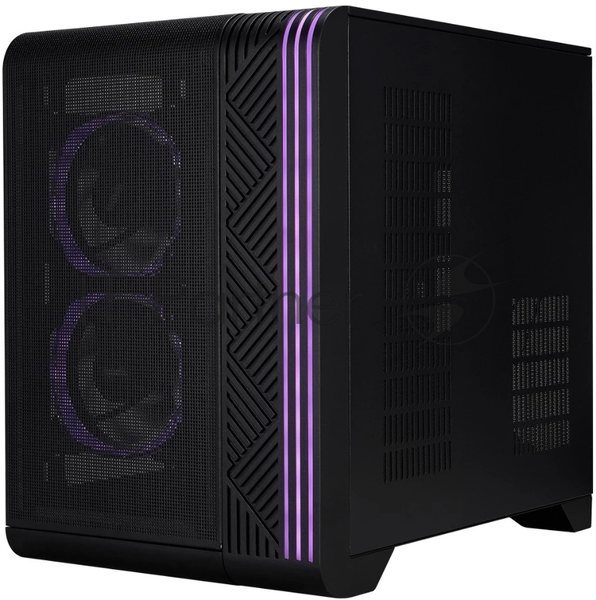 Корпус 1STPLAYER VT5 ARGB Black, Mini-Tower, чёрный, 3 x 120 мм