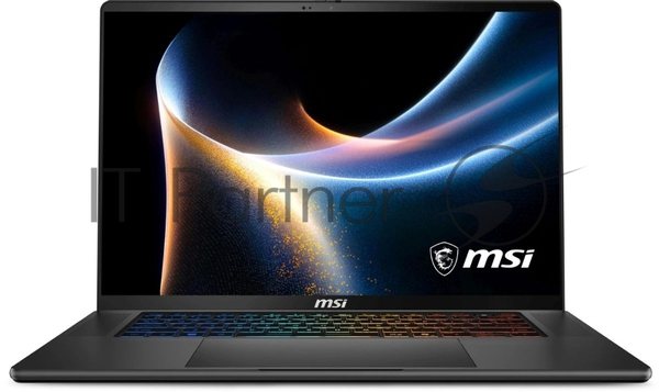 Ноутбук MSI Stealth 16 AI+ B3WI-012RU/16"/OLED/Intel Core Ultra 9 386H/32Gb/1Tb SSD/NVIDIA GeForce RTX5080 16Gb/Windows 11 Home/черный/1.99kg