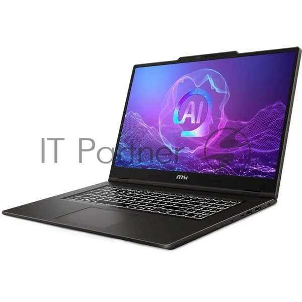 Ноутбук MSI Venture 17 AI A2HMG-014XRU/17.3"/IPS/Intel Core Ultra 5 125H/16Gb/512Gb SSD/Intel Graphics/Windows 11 Pro/серый/2.4kg