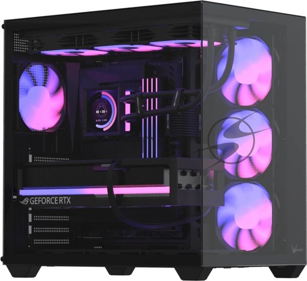 Корпус Formula Crystal Z2 V2 Black, Midi-Tower, чёрный