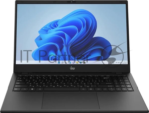 Ноутбук IRU Planio 15ING Celeron N4500 8Gb SSD256Gb Intel UHD Graphics 15.6" IPS FHD (1920x1080) FreeDOS black WiFi BT Cam 6000mAh (2140829)