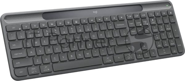Клавиатура Logitech Signature Slim Solar K980 беспроводная, Bluetooth, серый