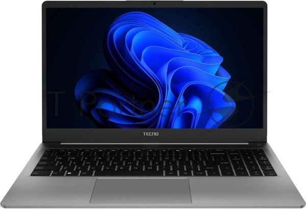 Ноутбук Tecno MegaBook K15SDA/15.6"/IPS/AMD Ryzen 5 7430U/8Gb/512Gb SSD/AMD Radeon Graphics/Windows 11 Home/серый/1.7kg